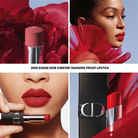 dior rouge lipstick transfer proof.